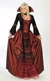 Womens Stunning Vampire Queen Costume