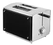 Team Appliances TO 32763 Kalorik Black Onyx 2 Slice Toaster