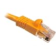 25' Snagless Molded Boot Cat6 Patch Cable - Orange