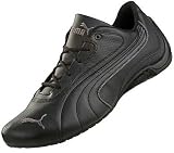 Puma Drift Cat Black Perf Leather Mens Motorsport Style Shoes