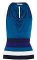 Jersey and Knit Bodycon Stripe Top