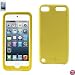 Reiko Compact and Durable Silicone Case for iPod touch 5G (Yellow)