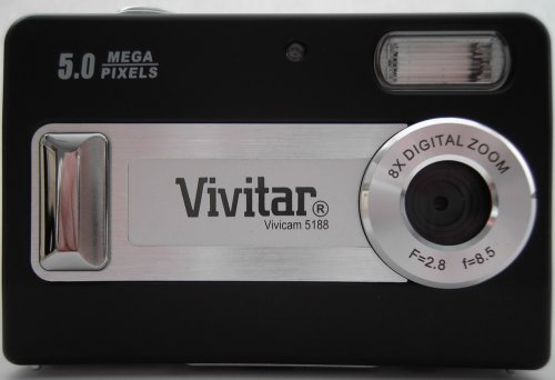 Vivitar ViviCam 5188 5MP CMOS, 8x Digital Zoom, 2
