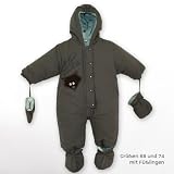 Produkt-Bild: natubini Schneeanzug - Overall - Kleinkind - Baby anthrazit, Gr. 74