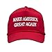 MAKE AMERICA GREAT AGAIN! - Trump 2016 Adjustable Cap with Rope Front