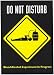 Do Not Disturb Postcard 46-044