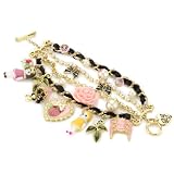 Betsey Johnson Betseys Dollhouse Multi-Charm Toggle