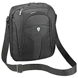Sumdex MT-3 10.6 Laptop Vertical Messenger Bag - Black