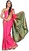 SNS Women's Artificial Silk Sari With Blouse Piece