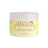 Hugo Naturals Effervescent Bath Salts, Vanilla & Sweet Orange , 14-Ounce Jars (Pack of 2)