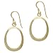 Vermeil (24K Gold over Sterling Silver) Oval Earrings
