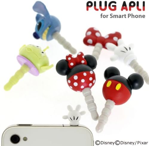 Plug Apli Disney Character Earphone Jack Accessory (Stitch)