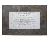 "Mother Teresa" Quote in Painted Wood Frame By Kindred Hearts