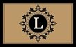 Imperial Monogram Coir Mat - L Imperial Monogram Coir Mat - L