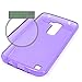 LG Tribute 5 Case, LG K7 Case, LK Ultra [Slim Thin] Scratch Resistant TPU Gel Rubber Soft Skin Silicone Protective Case Cover for LG Tribute 5 / LG K7 (Purple)