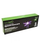 Festive Lights FL-1984 | LED SOLAR STAKES 3D ACRYLIC DRAGONFLY 2X PIECE SET COLOUR CHANGING LED BULB