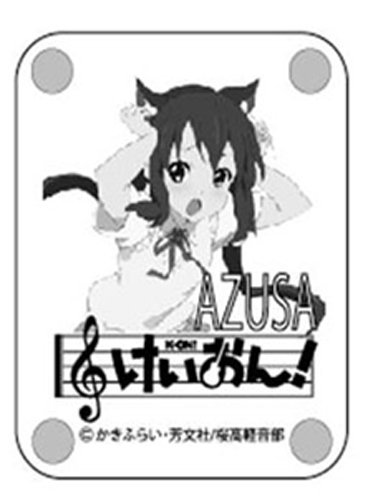 けいおん!ソフトケース ネックプレート Guitar中野梓バージョン