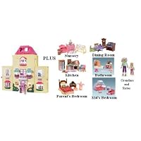 Loving Family Twin Time Grand Dollhouse Superset