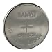 CR2032 3 volt lithium battery - coin cell - PACK of TWO
