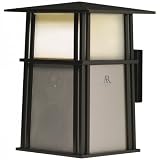 Acoustic Research Aw850 3-Inch 2-Way Wireless Outdoor Speaker With Built-In Lamp