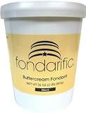 Fondarific Buttercream Fondant Black, 32 ounces