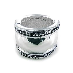Silver Shade Shine Stretch Ring