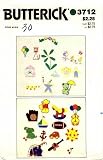 Butterick 3712 Pattern Transfer Applique & Embroidery Package