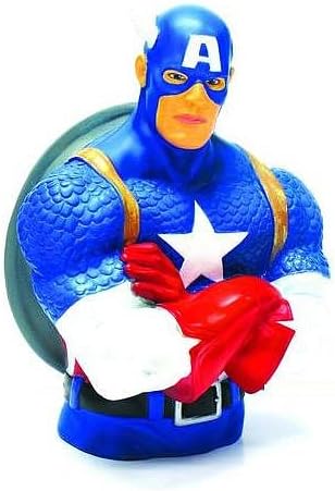 Captain America Marvel Universe Bust Bank