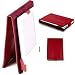 MiniSuit Leather Case for Amazon Kindle with Adjustable Leather Stand (Red)