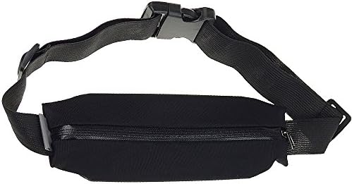 Ranboo Waist Pack Bag Travel bag Workout Running Cycling Waits Bag for Cellphones / Keys / Credit Cards Fit for Apple iphone 6 ,Samsung Galaxy ,Motorola ,LG ,Nokia ,Sony ,Blackberry Cellphones (Black)