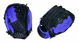 Wilson A440 11-1/2-Inch Fast Pitch Glove (Black and Purple)