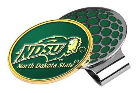 North Dakota State Bison Ndsu Ncaa Hat Golf Clip With Ball Marker