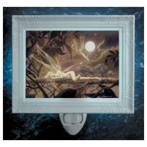 Mid Summer Fairy by David Delamare Porcelain Night Light by The Porcelain Garden