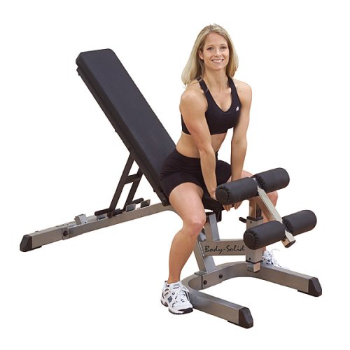 Flat, Incline, Decline Bench for Home and Commercial Use