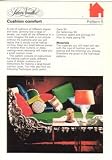 Silver Needles Sewing Pattern, Cushion Comfort, Leaflet Number 5