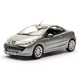 2008 Peugeot 207 CC Grey With Retractable Roof 1 18 