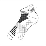 NIKE(ナイキ) テニス フッティソックス(SX4245 102) ホワイト×ブラック