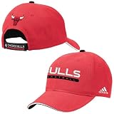 Bulls Cap - Mens Chicago Bulls Official Structured Adjustable Cap