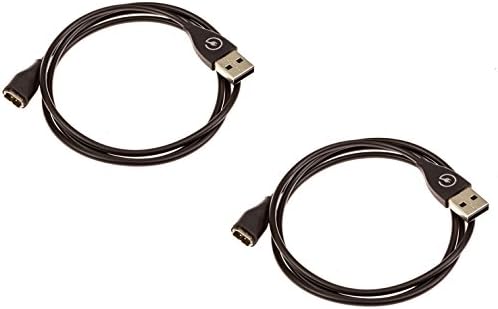 2 Pack Fitbit Charge HR 3.3ft Replacement USB Charger with Reset Options (1 Year Warranty Guaranteed)