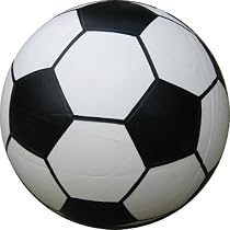 GIANT Inflatable Football. Size : 30"/ 76cm Dia