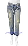 Ralph Lauren Womens Distressed Blue Jeans Size 28