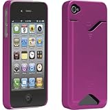 Case-Mate CM015575 ID Credit Card Slim Case for iPhone 4, Pink