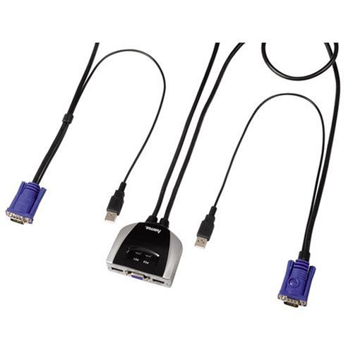 Hama KVM-Switch "S2100" 2-Port