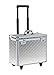 Vaultz Legal Size Locking Mobile Business Case, Treadplate (VZ00810), Silver