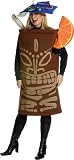 Adult Plus Size Tiki Glass Halloween Costume