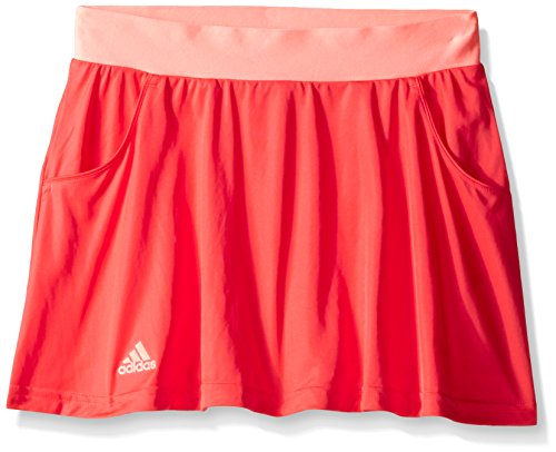 adidas Performance Girls Club Skort, Bright Red, Large