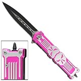 Punisher Glass Breaker Emergency Pocket Knife