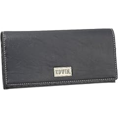 [エドウィン] メタルプレート 小銭付き長財布