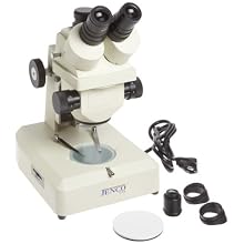 Jenco Intl 7.5x - 35x Zoom Magnification Stereoscopic Trinocular Microscope