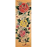 Ed Hardy (Life Love Luck Tattoo) Art Poster Print - 12x36
